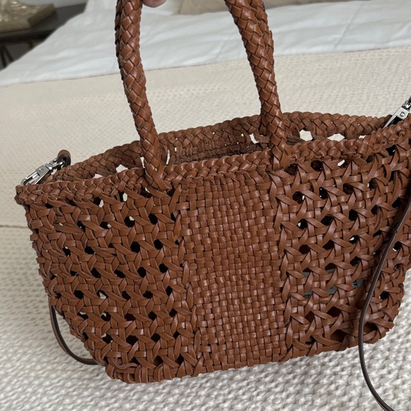 Zara Handbags - Zara Brown Woven Summer Handbag